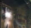 В Рязани на улице Энгельса крупный пожар в трёхэтажном жилом доме